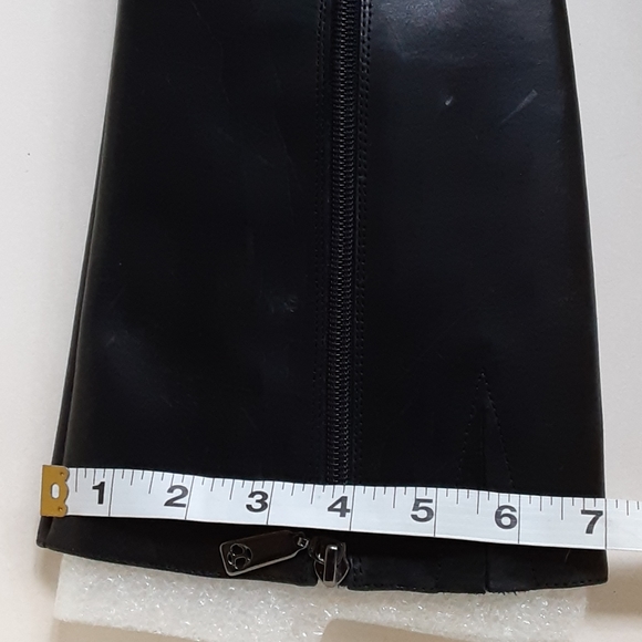 Talbots Tall Leather Boots with Heels - Picture 7 of 9